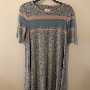Comfy Lou & Grey Swing T-shirt Dress